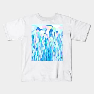 Cotton Candy Abstract Art Kids T-Shirt